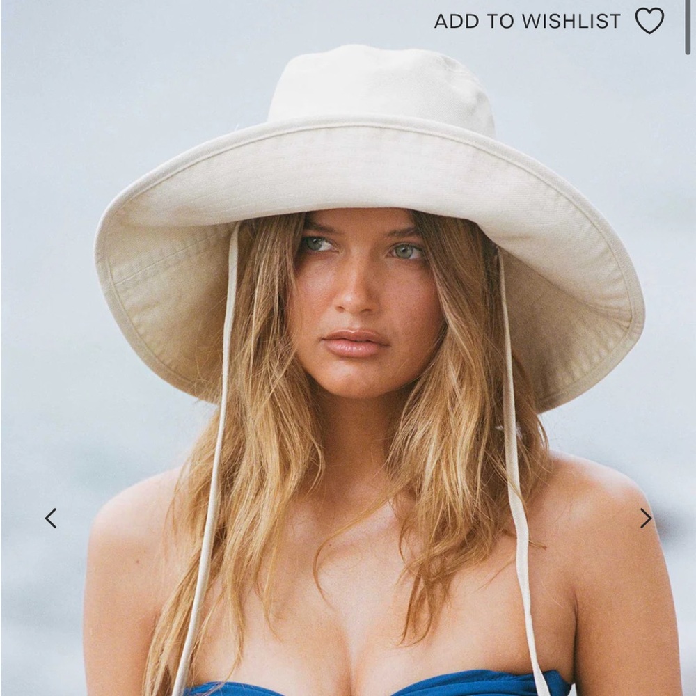 Lack Of Color Beige Canvas Bucket Hat